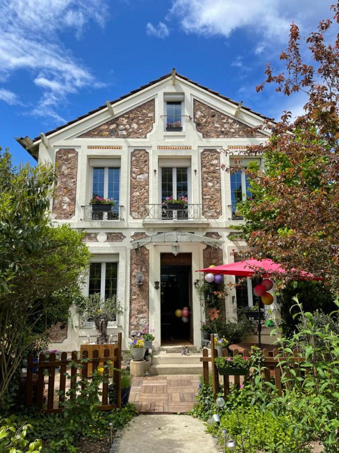 Ferienwohnung Petit Studio De La Maison Du Bonheur - Rez De Jardin Villiers-sur-Marne Exterior foto